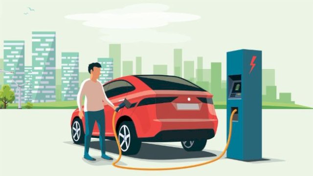Ilustrasi mobil listrik || istimewa 