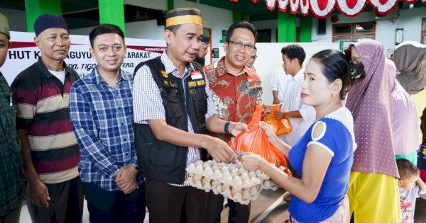Rudianto Lallo Apresiasi Pasar Murah di Milad Paguyuban Kelapa Tiga