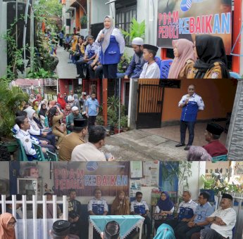 Safari Ramadan, Direksi PDAM Sapa Warga Manggala