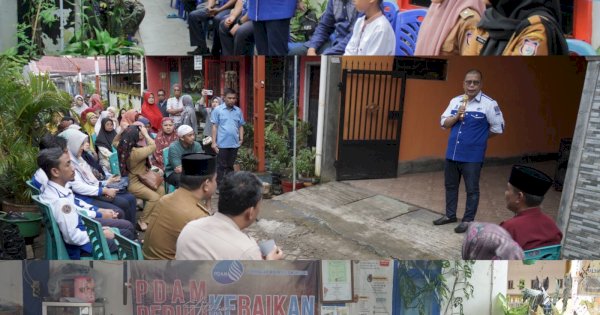 Safari Ramadan, Direksi PDAM Sapa Warga Manggala