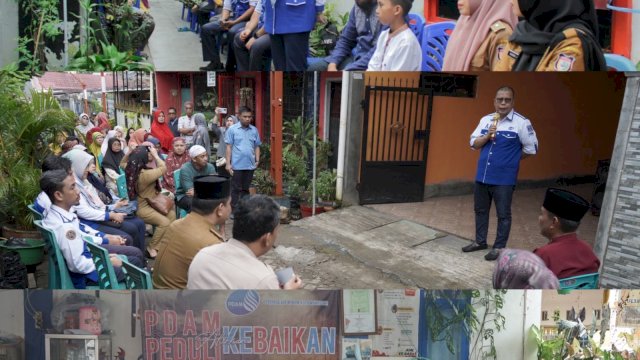 Safari Ramadan, Direksi PDAM Sapa Warga Manggala