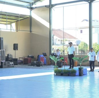 Apel Pagi Setelah Cuti Lebaran, Beni Iskandar Cek Kedisiplinan Pegawai PDAM