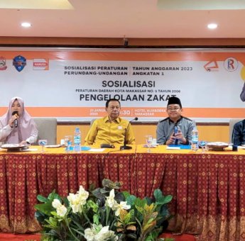 Legislator Makassar Yunus HJ Dorong Warga Bayar Zakat, Upaya Perkuat Umat