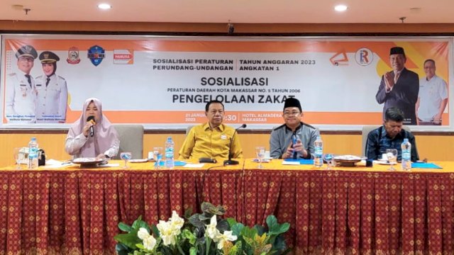 Legislator Makassar Yunus HJ Dorong Warga Bayar Zakat, Upaya Perkuat Umat