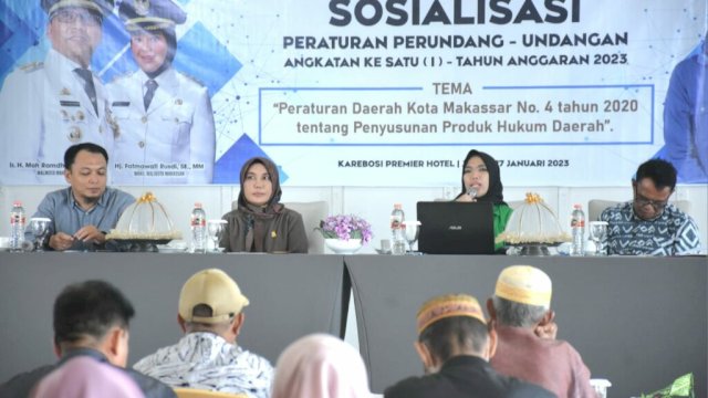 Rezki Gelar Sosper Bahas Penyusunan Produk Hukum Daerah