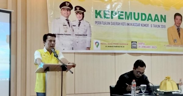 Bahas Perda Kepemudaan, Abdul Wahab Tahir Sebut Pemuda Harapan Bangsa