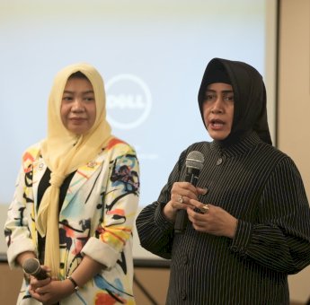 Seminar Kesehatan Nutric Bio Spray, Indira Yusuf Ismail Ajak Peserta Bangun Ekonomi Makassar Lewat Peluang Bisnis