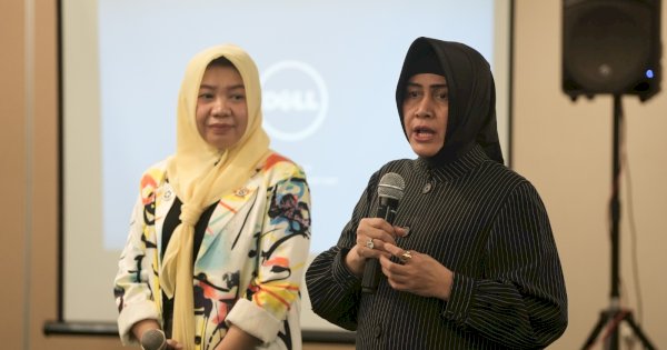 Seminar Kesehatan Nutric Bio Spray, Indira Yusuf Ismail Ajak Peserta Bangun Ekonomi Makassar Lewat Peluang Bisnis