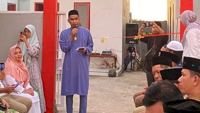 Ketua DPRD Makassar Rudianto Lallo Hadiri Peresmian TK Islam Ah-Zahrah di Kampung Kera-kera