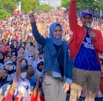Jalan Sehat Anak Rakyat di Panakkukang Suksek Digelar, Rudianto Lallo: Terima Kasih!!