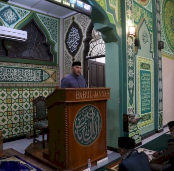 Hadiri Safari Ramadan, Camat Panakukkang Ajak Masyarakat Jaga Keamanan Lingkungan