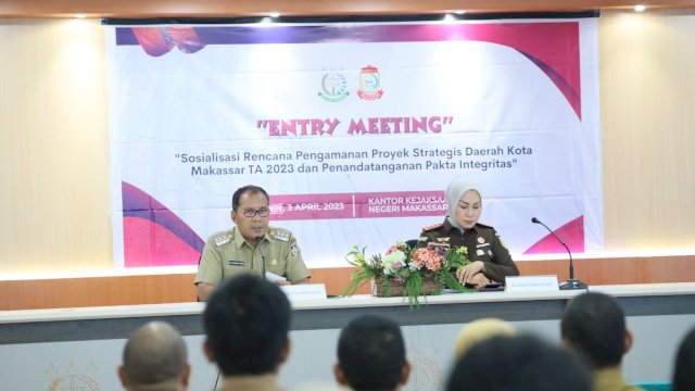 Danny Pomanto Gandeng Kejari Kawal Proyek Strategis Kota Makassar 2023