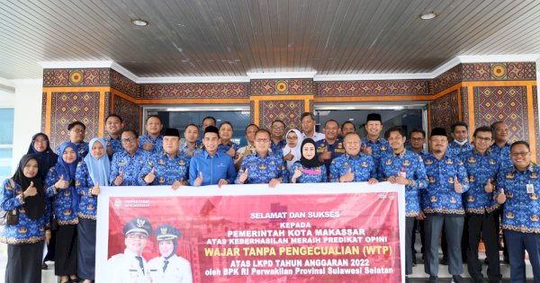 Danny Pomanto Berhasil Pertahankan Predikat Opini WTP