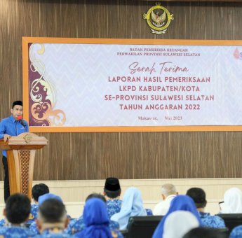 Ketua DPRD Makassar Rudianto Lallo Apresiasi Danny Pomanto Pertahankan WTP Dua Tahun Berturut-turut