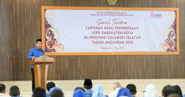Ketua DPRD Makassar Rudianto Lallo Apresiasi Danny Pomanto Pertahankan WTP Dua Tahun Berturut-turut