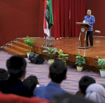 Wali Kota Danny Pomanto Bahas Kepemimpinan Adaptif di LK-III Badko HMI Sulselbar