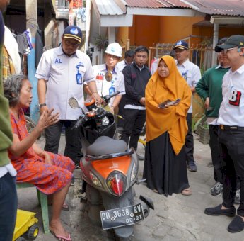 Direksi PDAM Makassar Turun Sapa Pelanggan, Sosialisasikan Pembayaran Tagihan Air Lewat Online