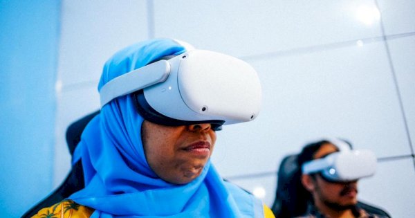 Wujudkan Konsep Makassar Kota Metaverse, Diskominfo Uji Coba Meeting Lewat VR