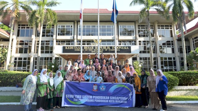 Bunda PAUD Kota Makassar Bahas Pendidikan dengan Dubes RI untuk Singapura