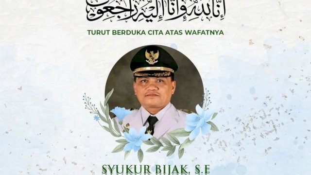 Wakil Bupati Luwu Meninggal Dunia, Danny Pomanto Sampaikan Duka Mendalam