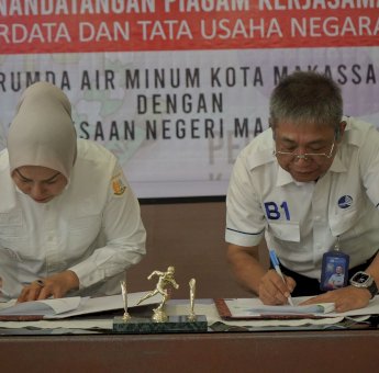 PDAM Perpanjang Kerja Sama dengan Kejari Makassar