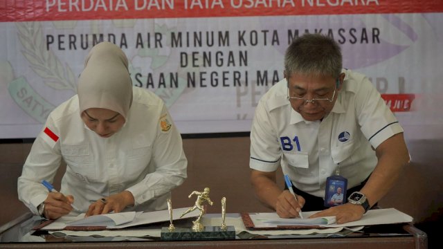 PDAM Perpanjang Kerja Sama dengan Kejari Makassar