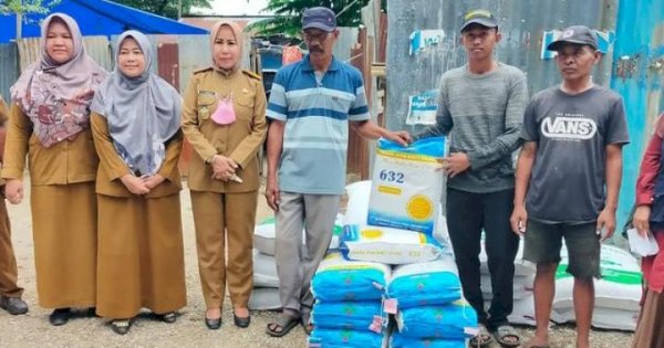 DP2 Makassar Serahkan Bantuan Benih Ikan di Tiga Kelurahan