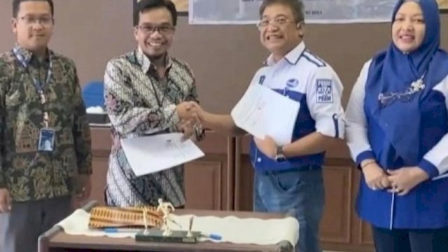 Mudahkan Pelanggan Bayar Lewat Online, PDAM Makassar Taken MoU dengan BTN Syariah