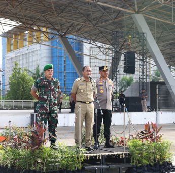 Apel Tiga Pilar, Pemkot dan TNI-Polri Kompak Ciptakan Kamtibmas di Makassar