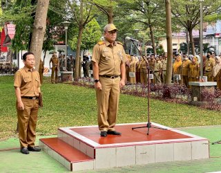 Asisten III Pimpin Upacara Harkitnas ke-115, Momentum Semangat Untuk Bangkit!