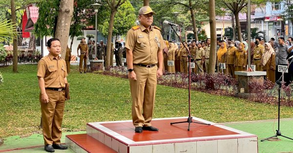 Asisten III Pimpin Upacara Harkitnas ke-115, Momentum Semangat Untuk Bangkit!