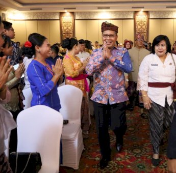 Danny Pomanto Ajak Seluruh Elemen Masyarakat Perkuat Moralitas Sosial di Momen Perayaan Dharma Santi