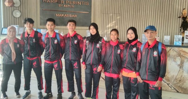 Andi Bukti Djufrie Apresiasi Atlet Muda Panjat Tebing, Sumbang Dua Emas di Hari Pertama Kejurda Sulsel
