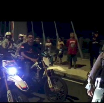 Polrestabes Makassar Lakukan Patroli, Sasar Knalpot Racing