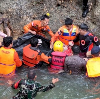 Tim SAR Gabungan Temukan Nenek Tenggelam di Sungai Jompie Bone