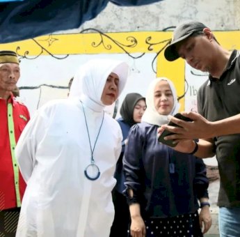 Fatmawati Rusdi Kunjungi Kawasan Kumuh di Bontomarannu
