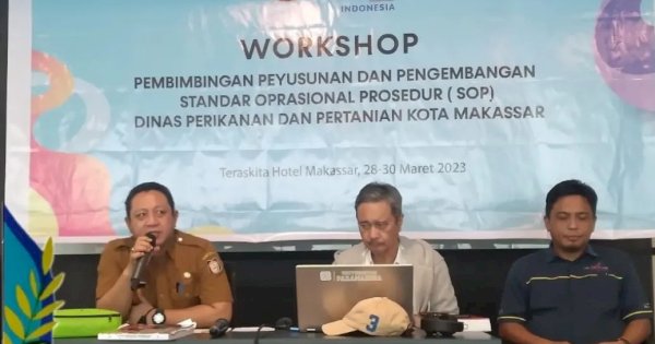 Sekretaris DP2 Makassar Buka Workshop Penyusunan SOP, Tingkatkan Kompetensi ASN