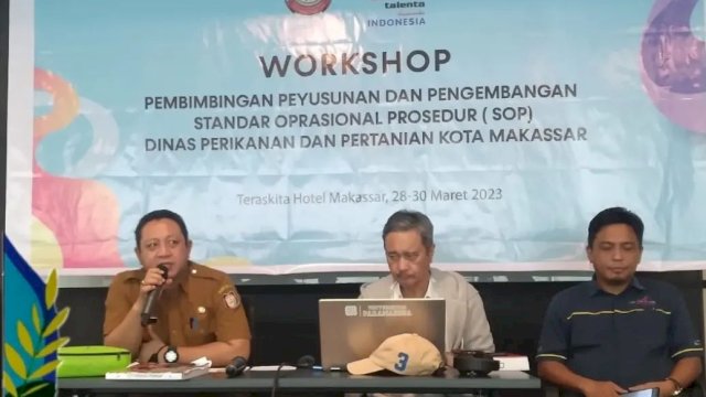 Sekretaris DP2 Makassar Buka Workshop Penyusunan SOP, Tingkatkan Kompetensi ASN