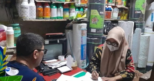 DP2 Makassar Monitoring Toko Pertanian Awasi Peredaran Pupuk dan Pestisida