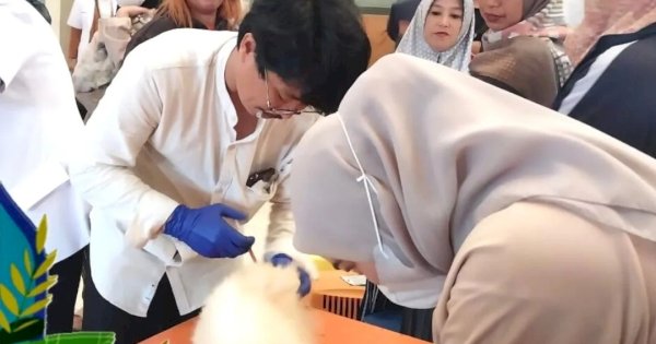 World Veterinary Day, DP2 Makassar Buka Layanan Vaksinasi Rabies Gratis