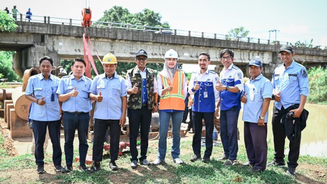 PDAM Makassar Turunkan Pompa Air Baku di Moncongloe
