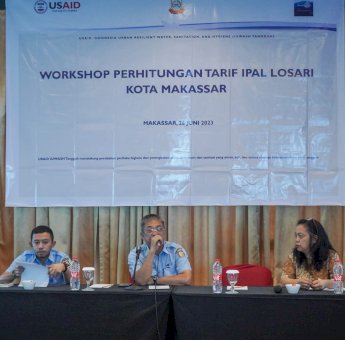 Dirut PDAM Makassar Buka Workshop Tarif IPAL Losari