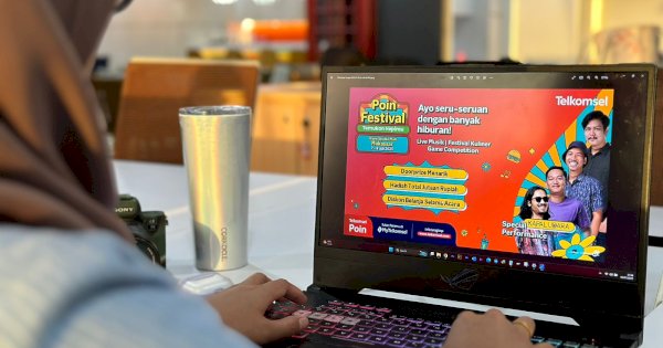 Telkomsel Poin Festival Kembali Digelar, Banyak Hiburan Menarik untuk Warga Makassar