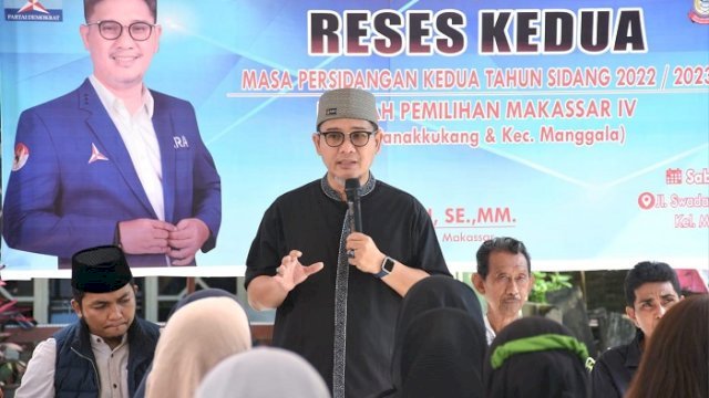 Reses di Panakkukang, Begini Keluhan Warga ke Adi Rasyid Ali