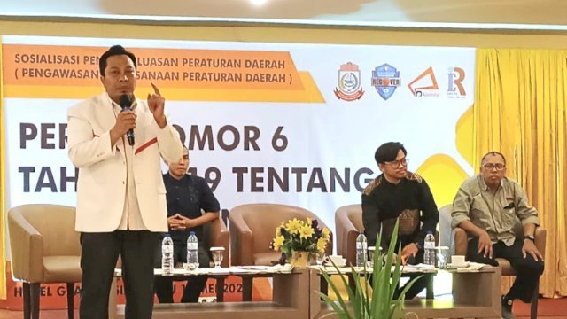 Sosialisasi Perda Kepemudaan, Anwar Faruq Harap Pemuda Tak Manja