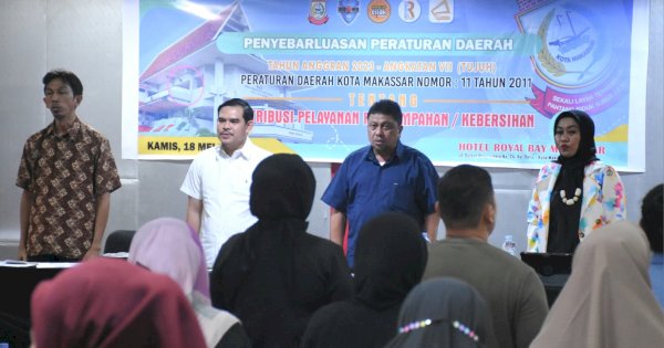 Gelar Sosper, Arifin Dg Kulle Ajak Warga Optimalkan Retribusi Pelayanan Persampahan