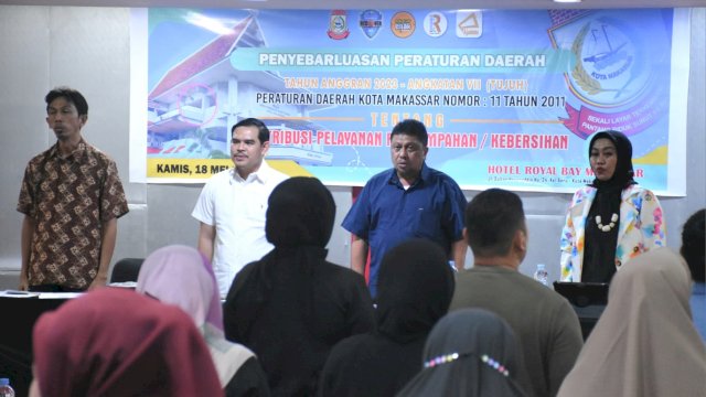 Gelar Sosper, Arifin Dg Kulle Ajak Warga Optimalkan Retribusi Pelayanan Persampahan