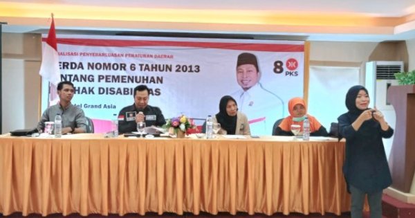 Gelar Sosper, Anwar Faruq Ingatkan Hak Penyandang Disabilitas