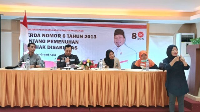 Gelar Sosper, Anwar Faruq Ingatkan Hak Penyandang Disabilitas