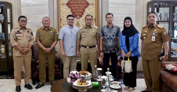 Kepala Balitbangda Makassar Dampingi Walikota Terima Kunjungan Stafsus Presiden, Bahas Hal Ini
